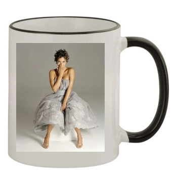 Halle Berry 11oz Colored Rim & Handle Mug