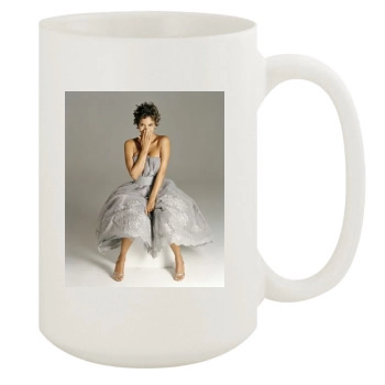 Halle Berry 15oz White Mug