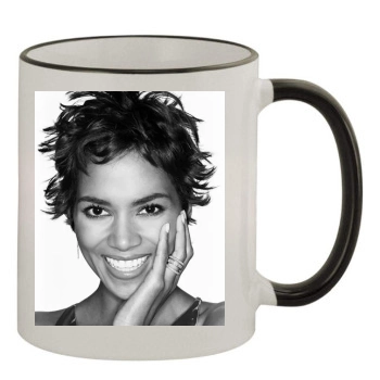 Halle Berry 11oz Colored Rim & Handle Mug