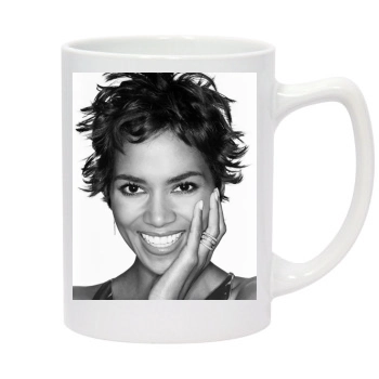 Halle Berry 14oz White Statesman Mug