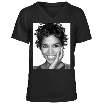 Halle Berry Men's V-Neck T-Shirt