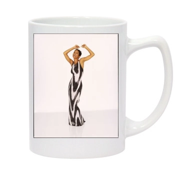 Halle Berry 14oz White Statesman Mug