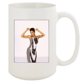 Halle Berry 15oz White Mug