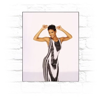 Halle Berry Metal Wall Art