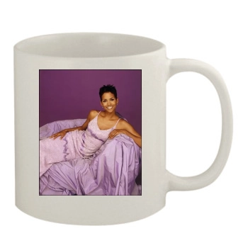 Halle Berry 11oz White Mug