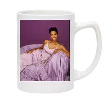 Halle Berry 14oz White Statesman Mug