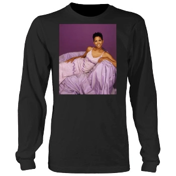 Halle Berry Men's Heavy Long Sleeve TShirt