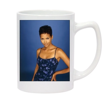 Halle Berry 14oz White Statesman Mug