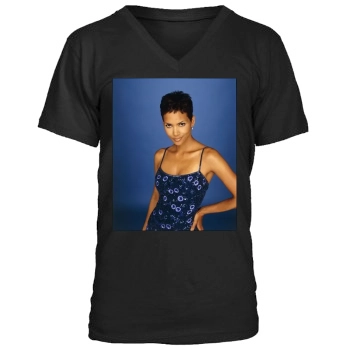 Halle Berry Men's V-Neck T-Shirt