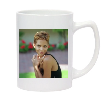 Halle Berry 14oz White Statesman Mug