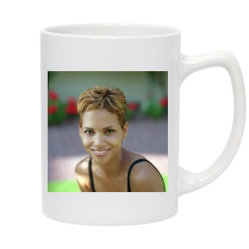 Halle Berry 14oz White Statesman Mug