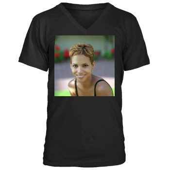 Halle Berry Men's V-Neck T-Shirt