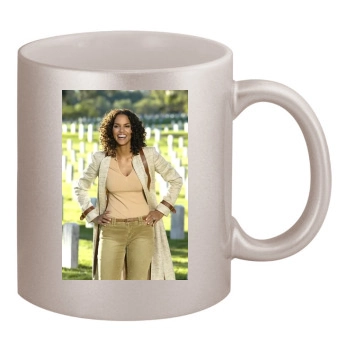 Halle Berry 11oz Metallic Silver Mug