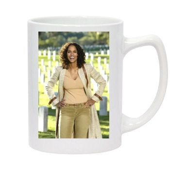 Halle Berry 14oz White Statesman Mug