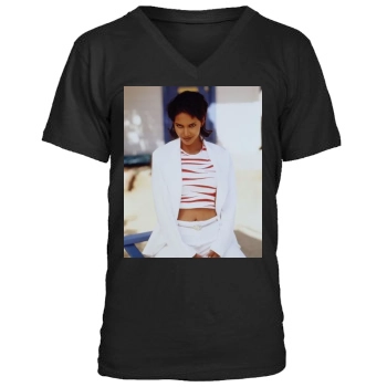 Halle Berry Men's V-Neck T-Shirt