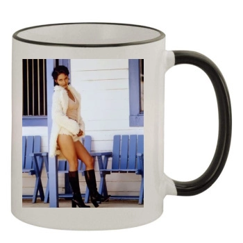 Halle Berry 11oz Colored Rim & Handle Mug