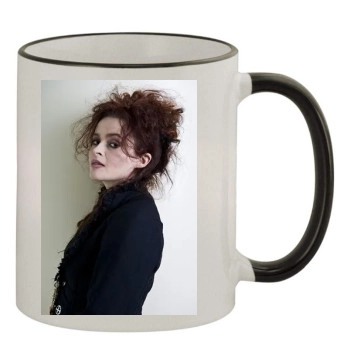 Helena Bonham Carter 11oz Colored Rim & Handle Mug