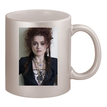 Helena Bonham Carter 11oz Metallic Silver Mug