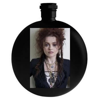 Helena Bonham Carter Round Flask