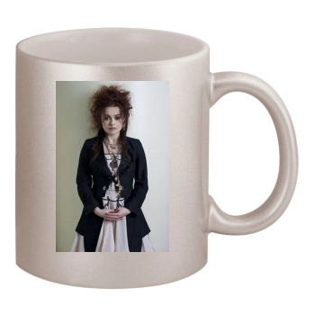 Helena Bonham Carter 11oz Metallic Silver Mug