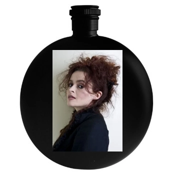 Helena Bonham Carter Round Flask