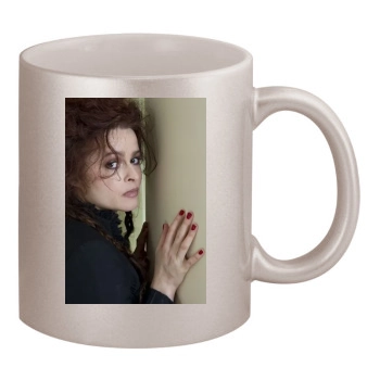 Helena Bonham Carter 11oz Metallic Silver Mug