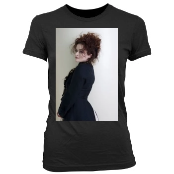 Helena Bonham Carter Women's Junior Cut Crewneck T-Shirt