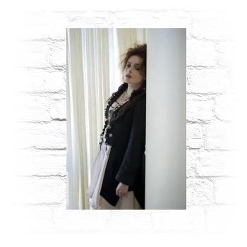 Helena Bonham Carter Metal Wall Art