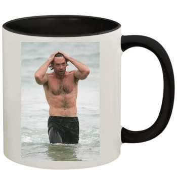 Hugh Jackman 11oz Colored Inner & Handle Mug