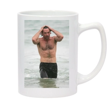 Hugh Jackman 14oz White Statesman Mug