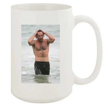 Hugh Jackman 15oz White Mug