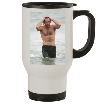 Hugh Jackman Stainless Steel Travel Mug