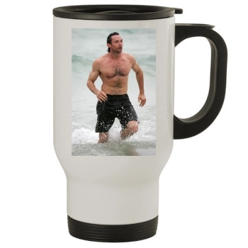 Hugh Jackman Stainless Steel Travel Mug