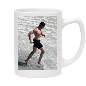 Hugh Jackman 14oz White Statesman Mug