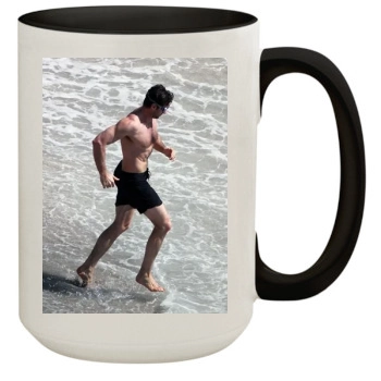 Hugh Jackman 15oz Colored Inner & Handle Mug