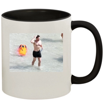 Hugh Jackman 11oz Colored Inner & Handle Mug