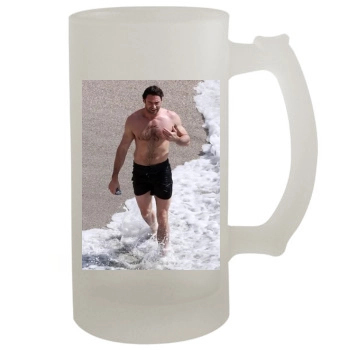 Hugh Jackman 16oz Frosted Beer Stein