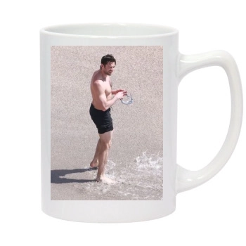 Hugh Jackman 14oz White Statesman Mug