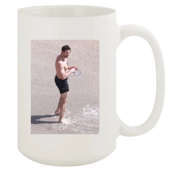 Hugh Jackman 15oz White Mug