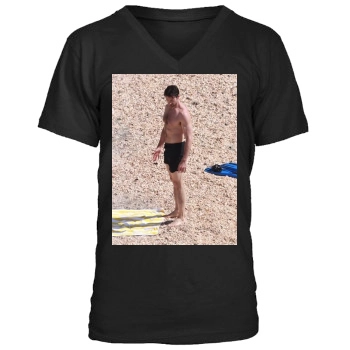 Hugh Jackman Men's V-Neck T-Shirt