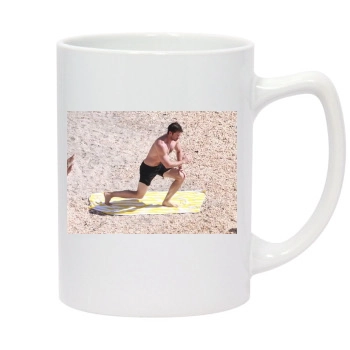 Hugh Jackman 14oz White Statesman Mug