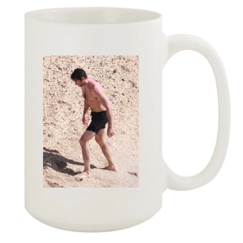 Hugh Jackman 15oz White Mug