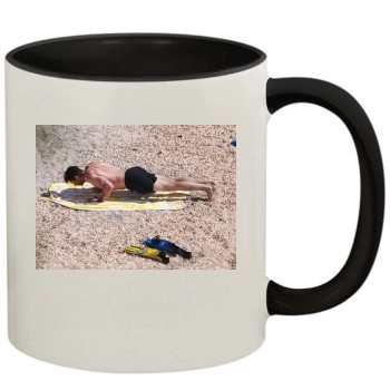 Hugh Jackman 11oz Colored Inner & Handle Mug