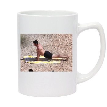 Hugh Jackman 14oz White Statesman Mug