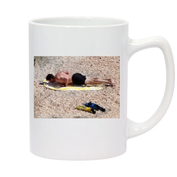 Hugh Jackman 14oz White Statesman Mug