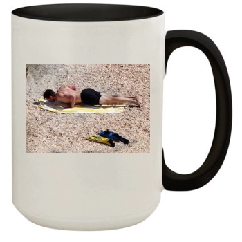 Hugh Jackman 15oz Colored Inner & Handle Mug