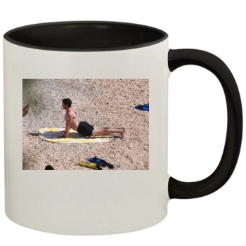 Hugh Jackman 11oz Colored Inner & Handle Mug