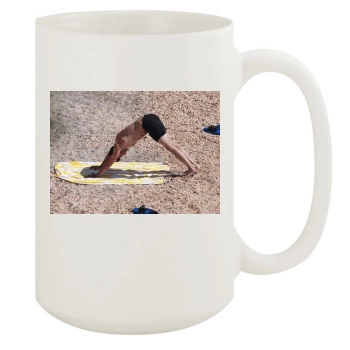 Hugh Jackman 15oz White Mug