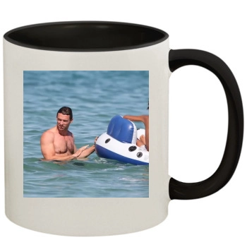 Hugh Jackman 11oz Colored Inner & Handle Mug