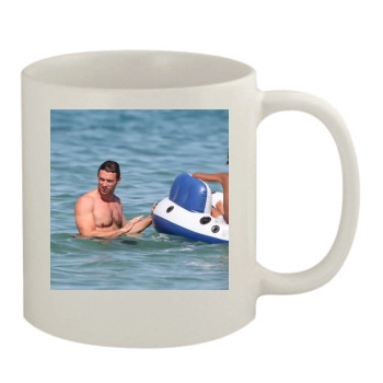 Hugh Jackman 11oz White Mug